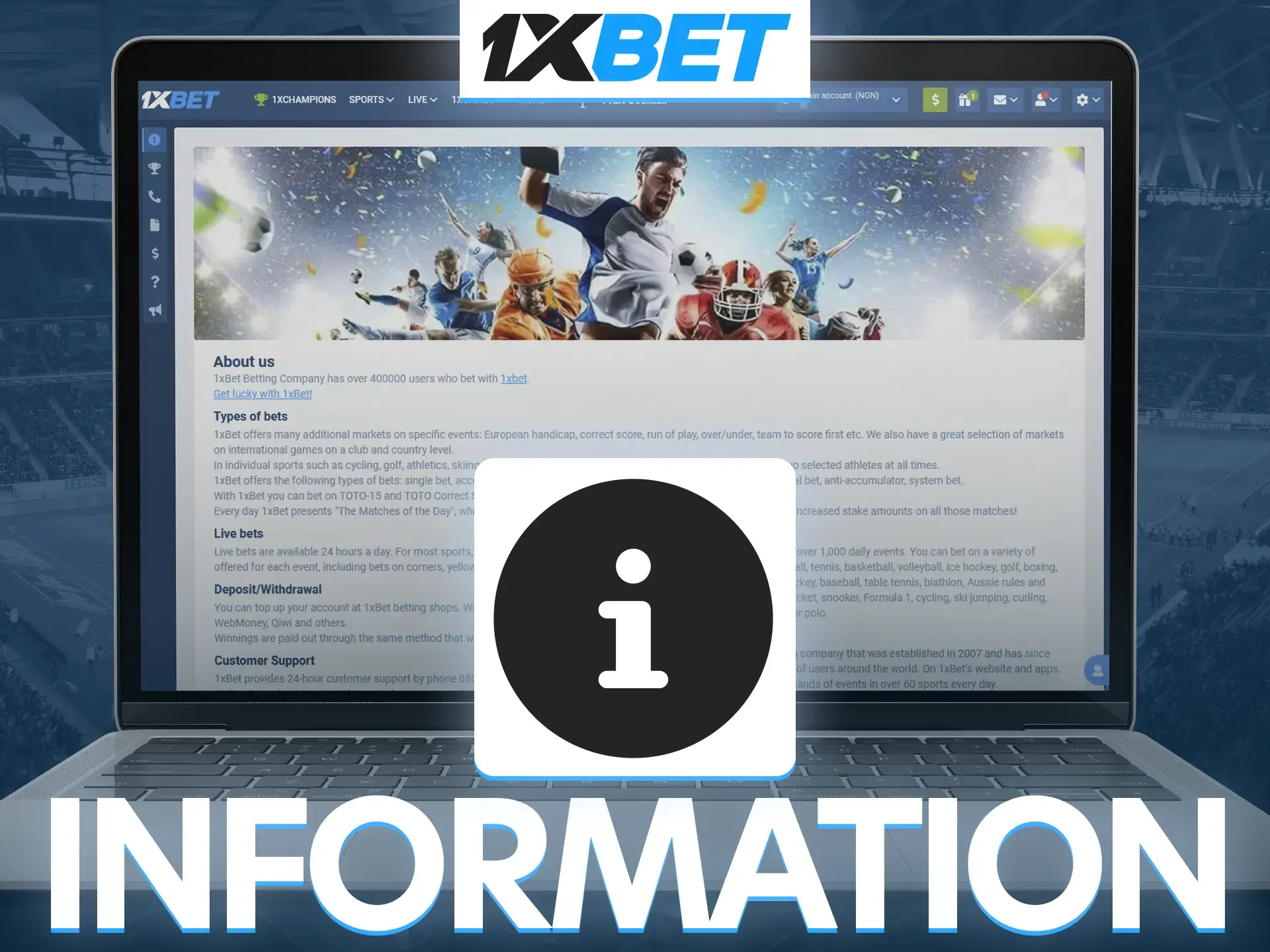 Find out how 1xBet differs from other companies.