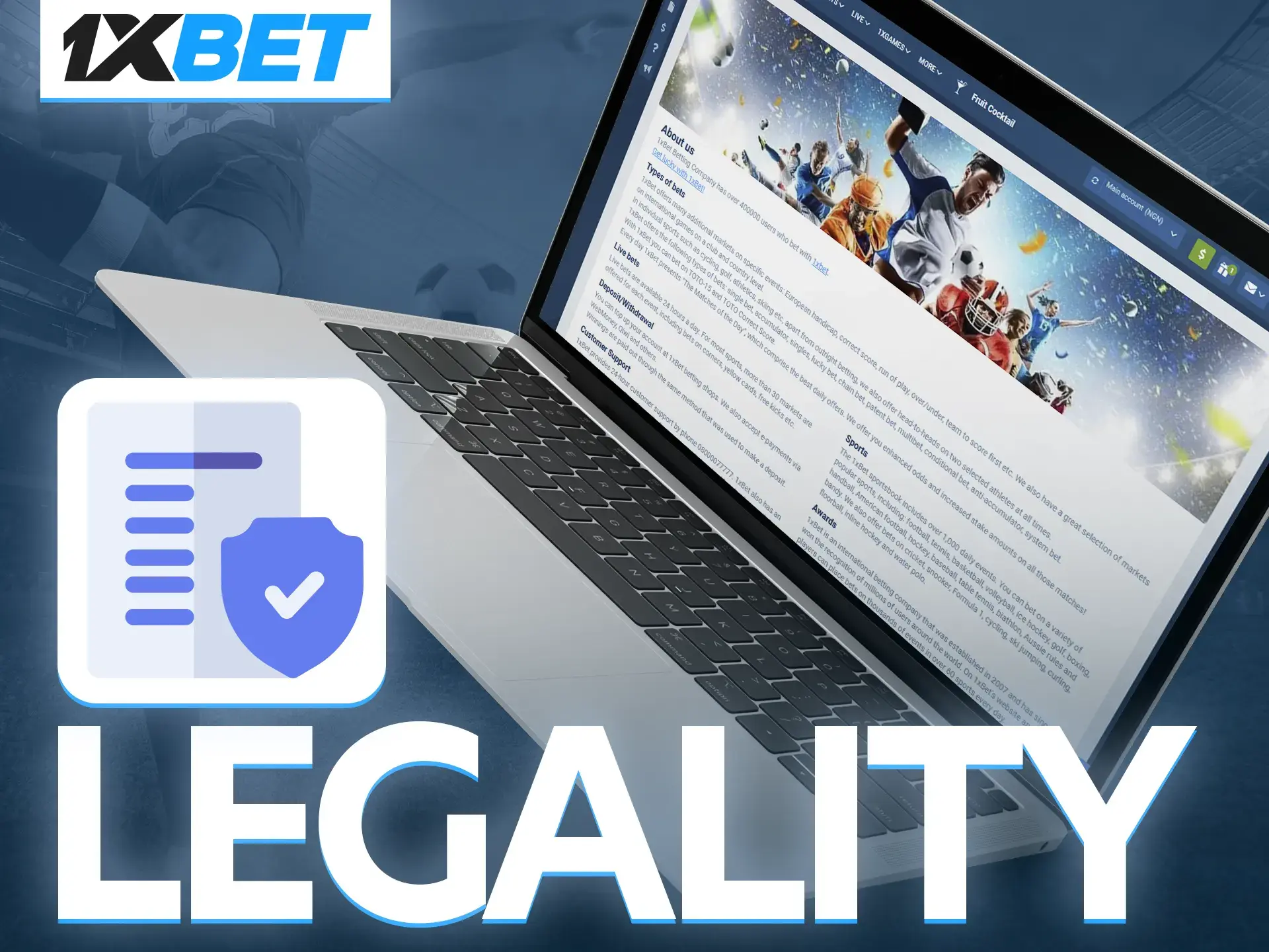 1xBet is quality and high level of service, this company guarantees you stability and complete security.