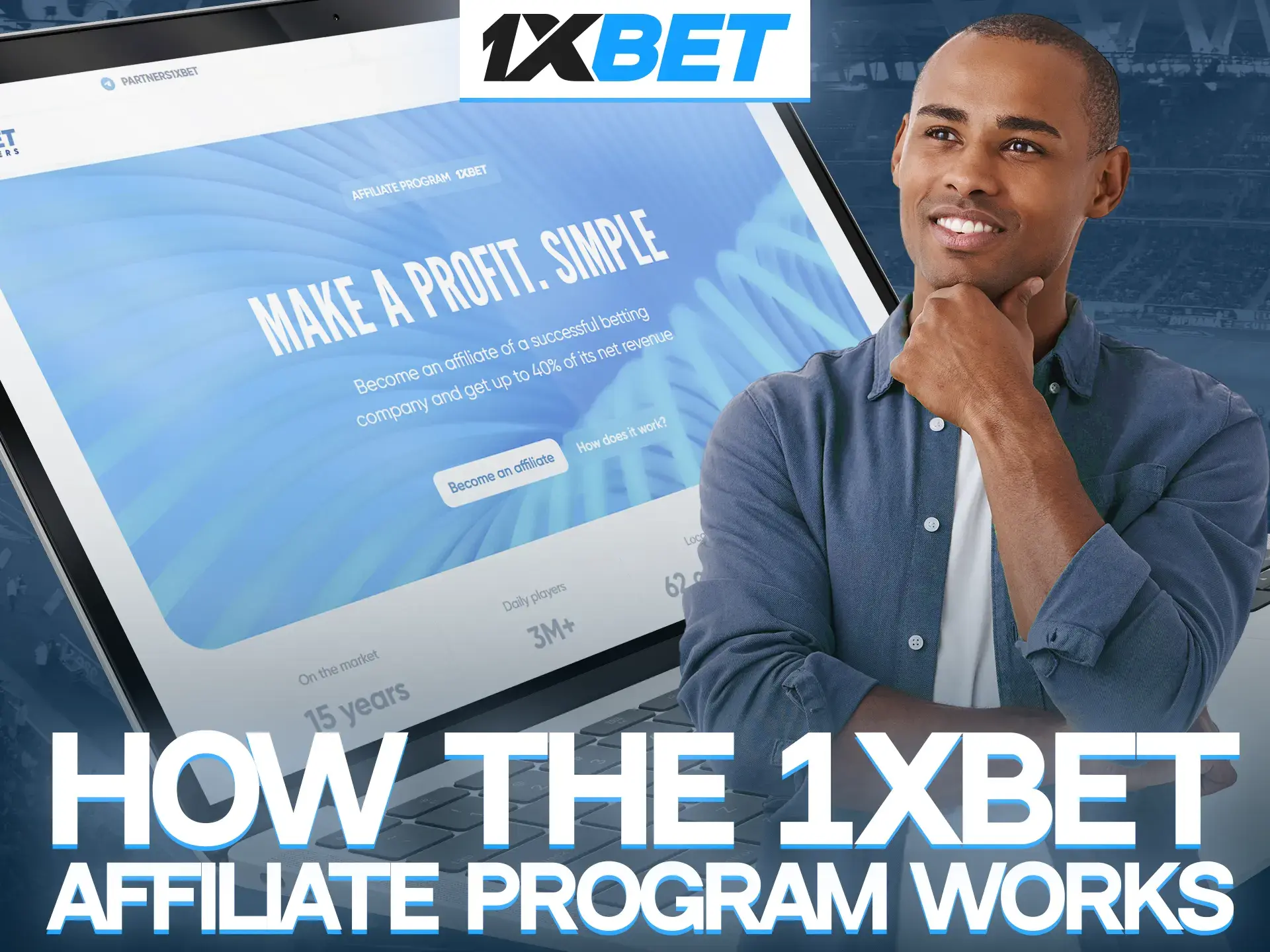 Invite your friends and acquaintances to enjoy winning and earning together with 1xBet.