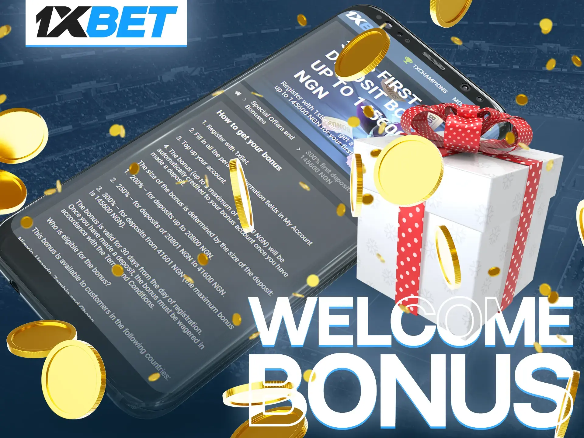 Take advantage of the 1xBet bonus to multiply your first deposit.