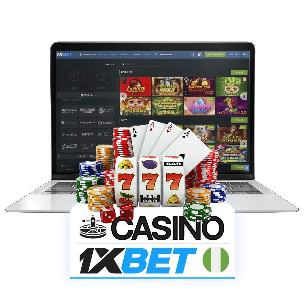 Start to play various of games from 1xBet casino.