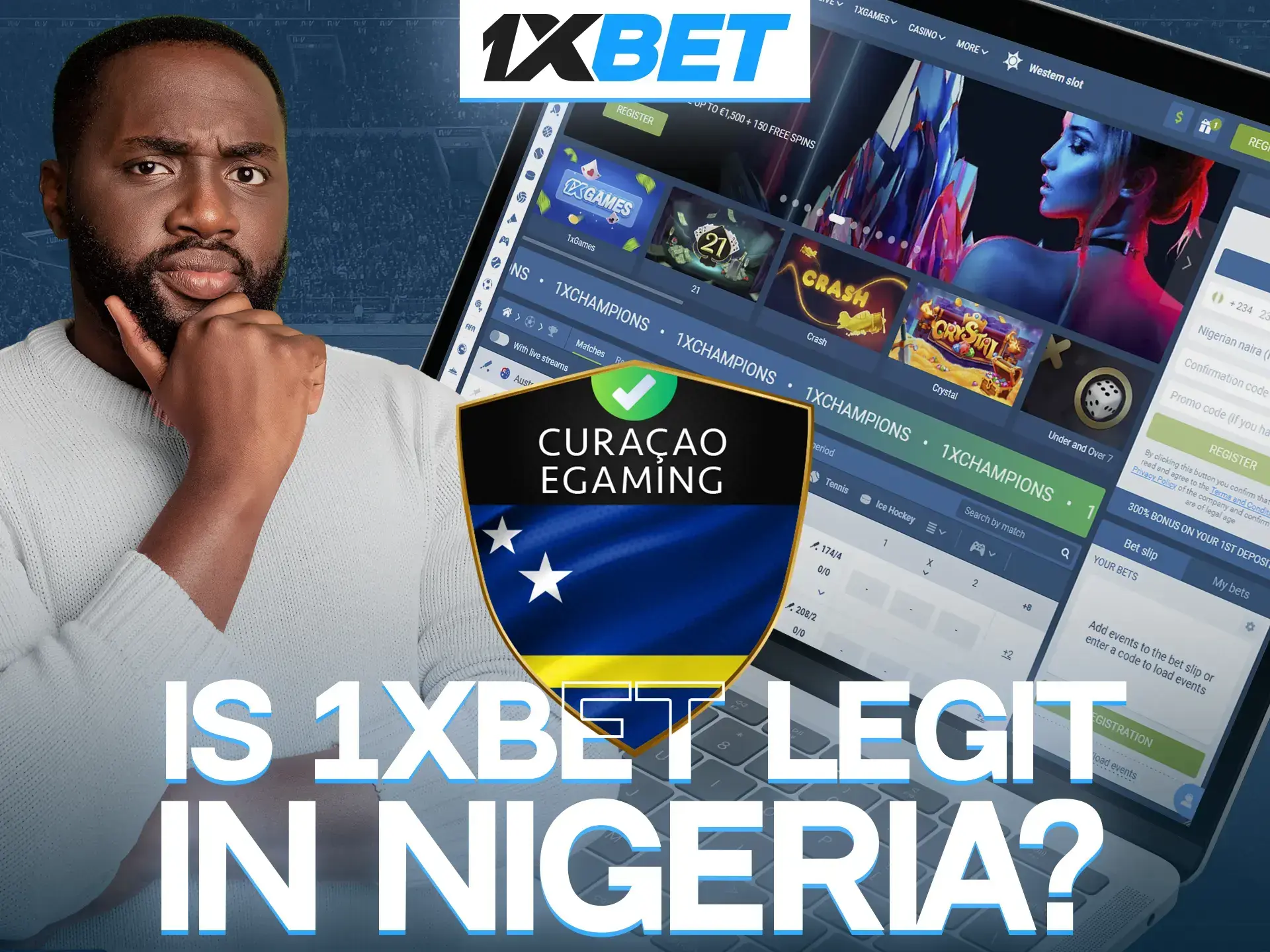 1xBet guarantees you maximum security as it operates legally and has all the necessary licences.