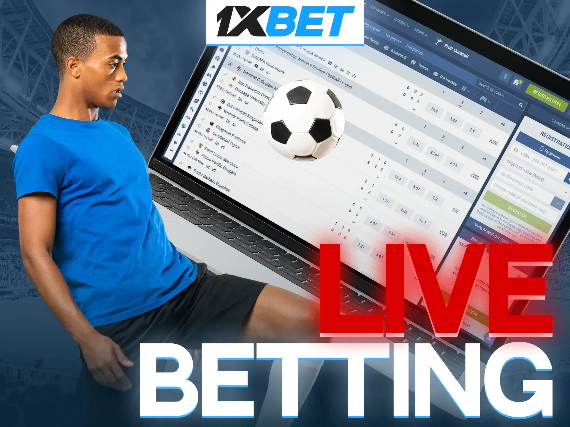 At 1xBet casino live broadcasts are always available on the basis of which you can intelligently make your betting decisions.