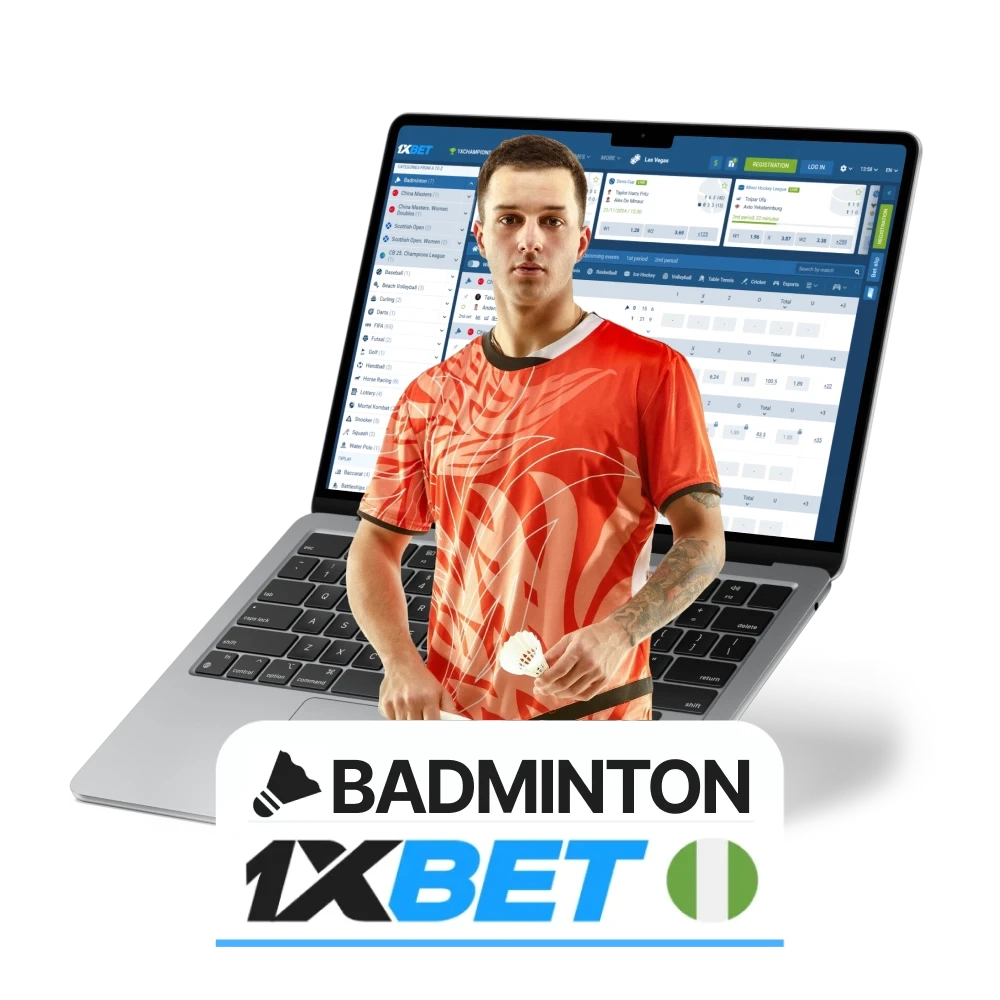 It is easy to place bets on badminton in Nigeria.