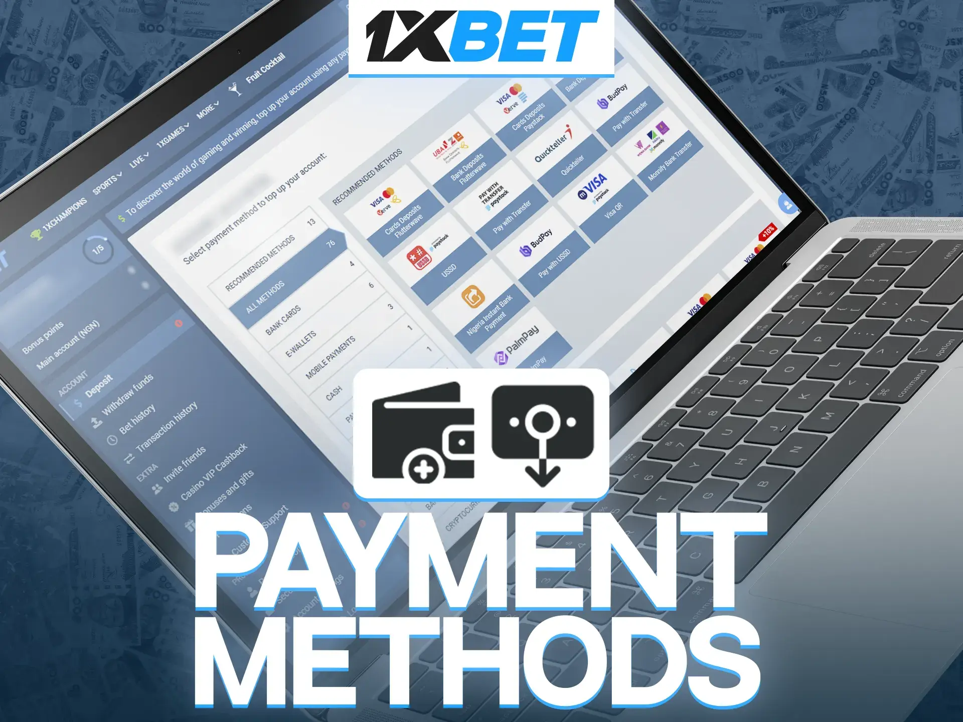 1xBet guarantees each user fast payouts and quality service.