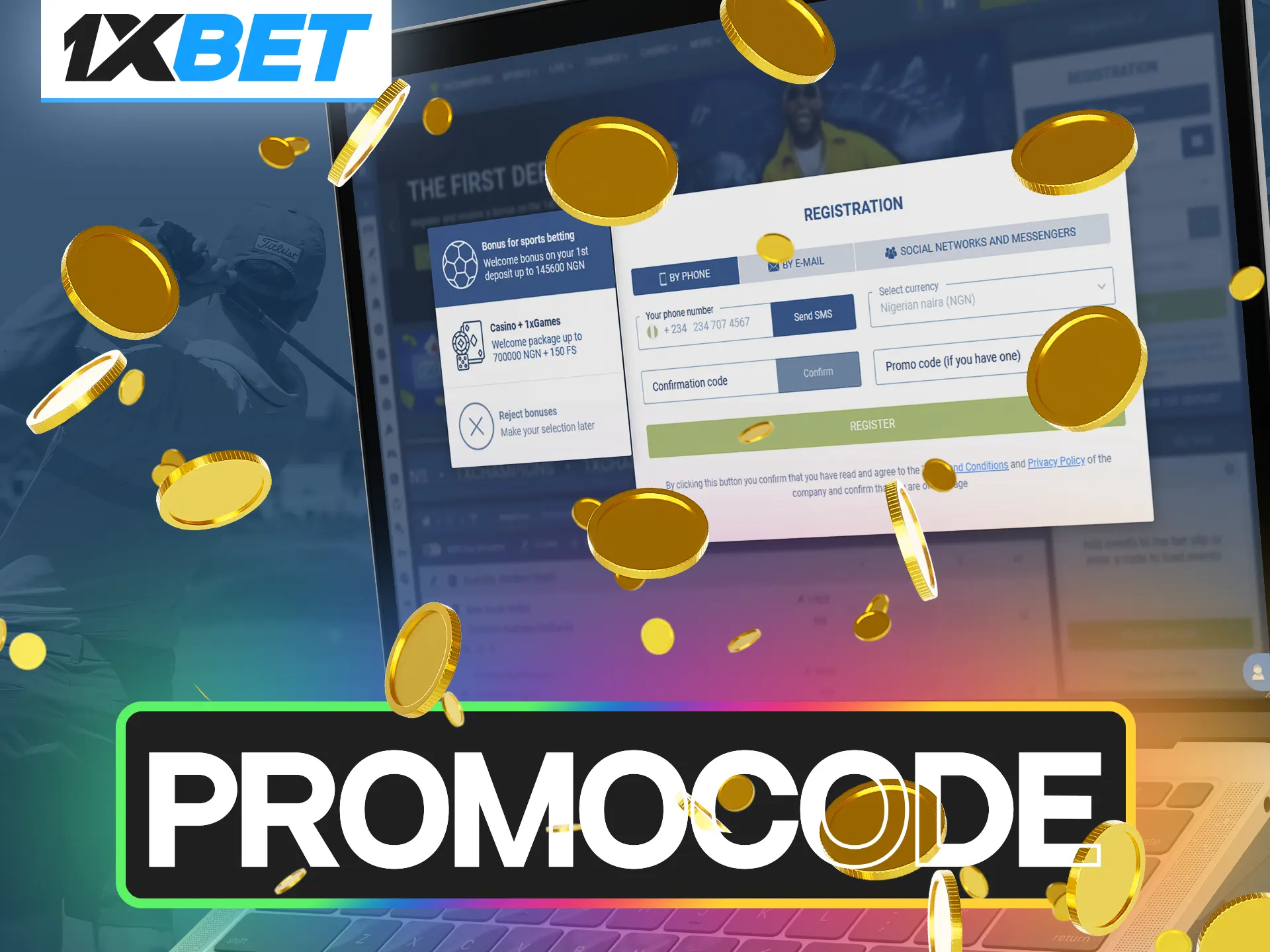 Increase your winnings with a promo code from 1xBet.